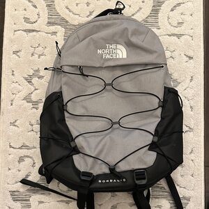 The North Face Borealis Black and Gray Backpack